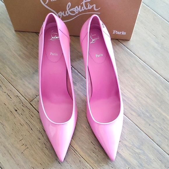 Christian Louboutin sporty kate pink pumps 41.5 Rare - Picture 2 of 6